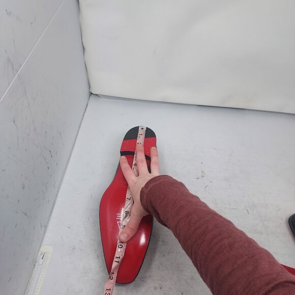 Christian Louboutin MENS Black Patent Dandelion Tassel Loafer - Picture 7 of 10